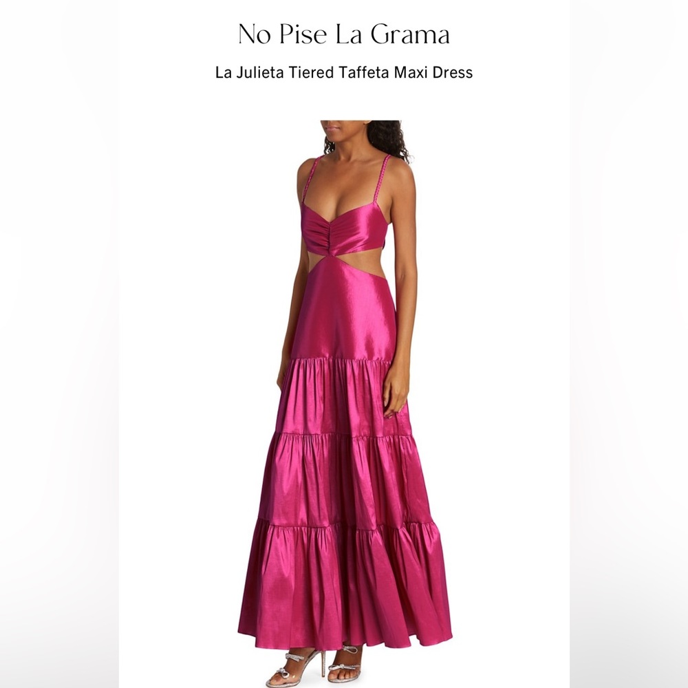 No Pise La Grama, La Julieta dress size 2. Color fushia
